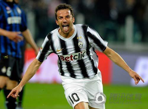  尤文图斯逆转绝杀国际米兰锁定半程冠军  